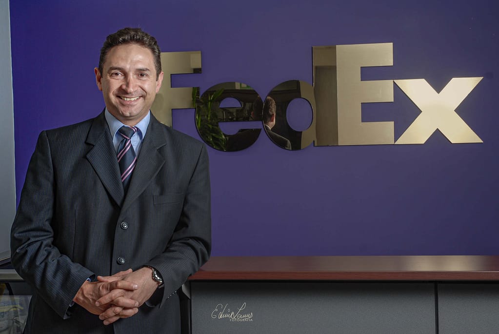Retrato corporativo en Bogotá, presidente de Fedex en Colombia